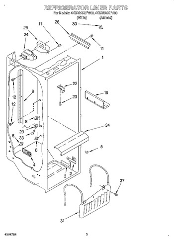 Diagram for 4KSRS25QFW00