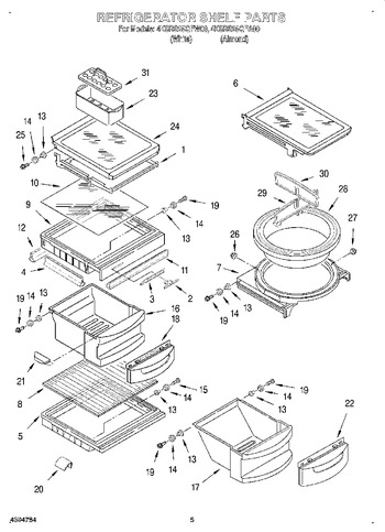 Diagram for 4KSRS25QFA00