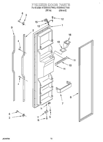 Diagram for 4KSRS25QFA00