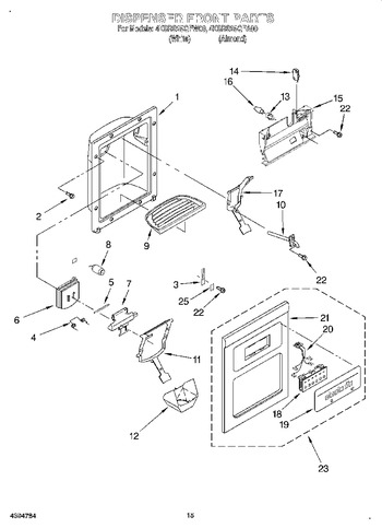 Diagram for 4KSRS25QFA00