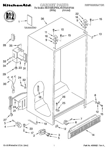 Diagram for 4KSRS25QFW02