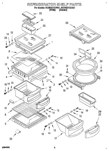 Diagram for 4KSRS27QDW01