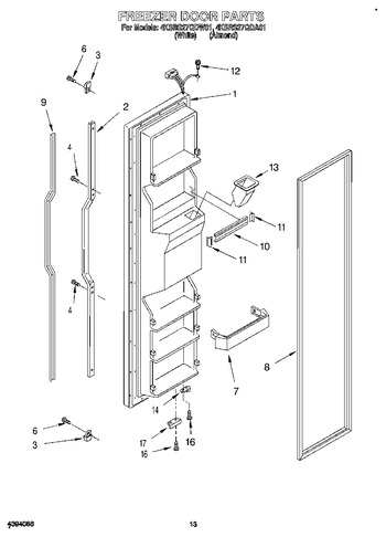 Diagram for 4KSRS27QDW01