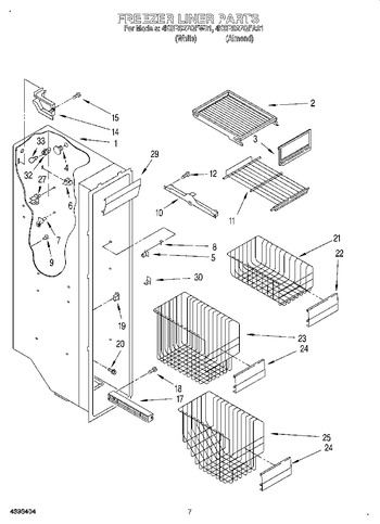 Diagram for 4KSRS27QFW01