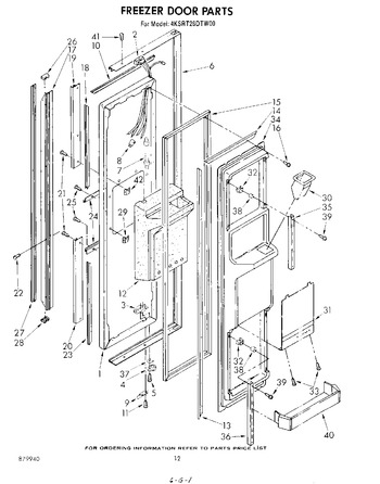 Diagram for 4KSRT26DTW00