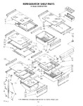 Diagram for 08 - Refrigerator Shelf , Optional