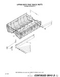 Diagram for 11 - Upper Rack And Track