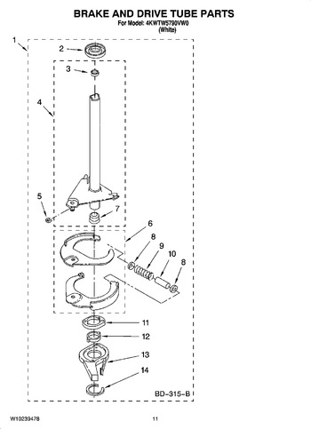 Diagram for 4KWTW5790VW0