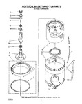 Diagram for 05 - Agitator, Basket And Tub