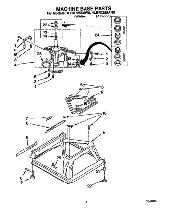 Diagram for 4LBR7255AN0