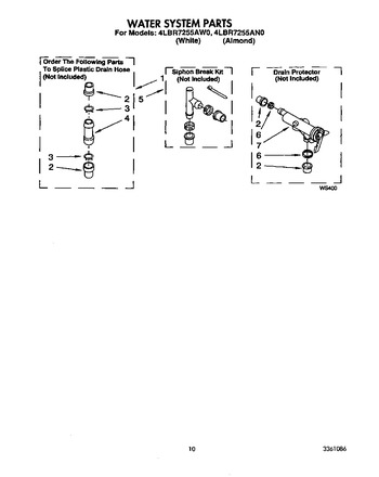 Diagram for 4LBR7255AW0