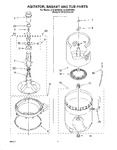 Diagram for 03 - Agitator, Basket And Tub