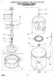 Diagram for 03 - Agitator, Basket And Tub