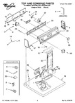 Diagram for 01 - Top And Console Parts