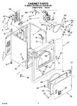 Diagram for 02 - Cabinet Parts