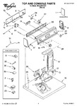 Diagram for 01 - Top And Console Parts