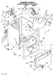 Diagram for 02 - Cabinet Parts