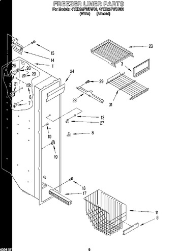 Diagram for 4YED25PWDN00