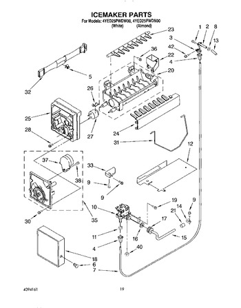 Diagram for 4YED25PWDN00