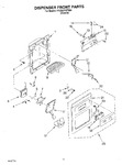 Diagram for 08 - Dispenser Front