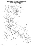 Diagram for 05 - Motor And Ice Container