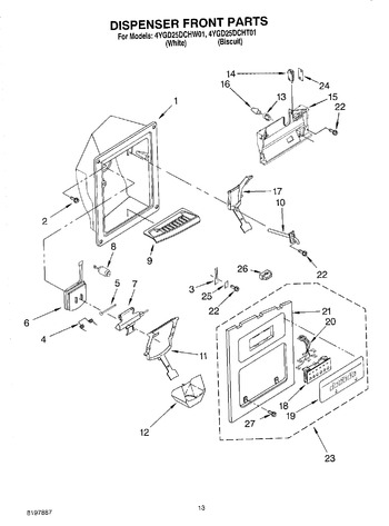 Diagram for 4YGD25DCHW01