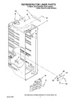 Diagram for 02 - Refrigerator Liner Parts