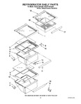 Diagram for 03 - Refrigerator Shelf Parts