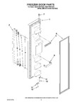 Diagram for 07 - Freezer Door Parts