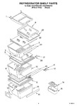 Diagram for 03 - Refrigerator Shelf Parts