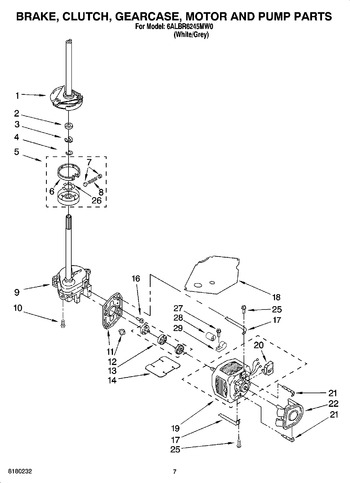 Diagram for 6ALBR6245MW0