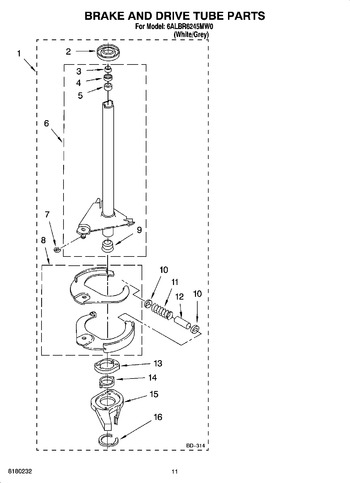 Diagram for 6ALBR6245MW0