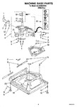 Diagram for 05 - Machine Base Parts