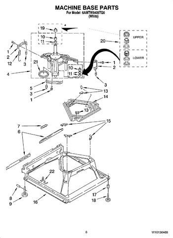 Diagram for 6AMTW5405TQ0