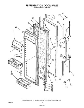 Diagram for 6ED22DWXTW00