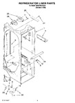 Diagram for 02 - Refrigerator Liner Parts