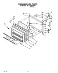 Diagram for 08 - Freezer Door