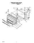 Diagram for 08 - Freezer Door