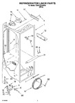 Diagram for 02 - Refrigerator Liner Parts