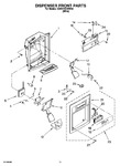 Diagram for 09 - Dispenser Front Parts