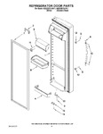 Diagram for 06 - Refrigerator Door Parts