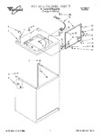 Diagram for 01 - Top And Cabinet, Lit/optional