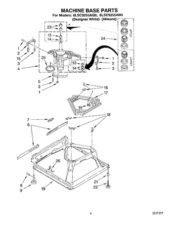 Diagram for 6LSC9255AQ0