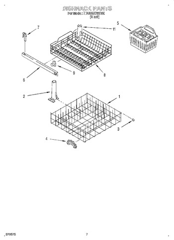 Diagram for 7DU840CWDB0