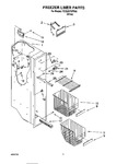 Diagram for 04 - Freezer Liner