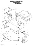 Diagram for 06 - Freezer Liner Parts