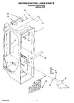 Diagram for 02 - Refrigerator Liner Parts