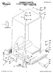 Diagram for 01 - Cabinet Parts