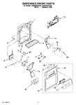 Diagram for 08 - Dispenser Front Parts