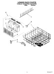 Diagram for 11 - Lower Rack Parts, Optional Parts (not Included)